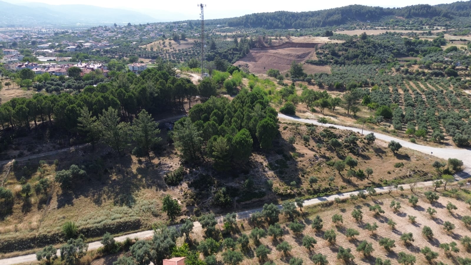 MUĞLA BAYIRDA İMARLI, İKİZ VİLLA İNŞAAT RUHSATI ALINMIŞ MÜSTAKİL 498M2 SATILIK ARSA